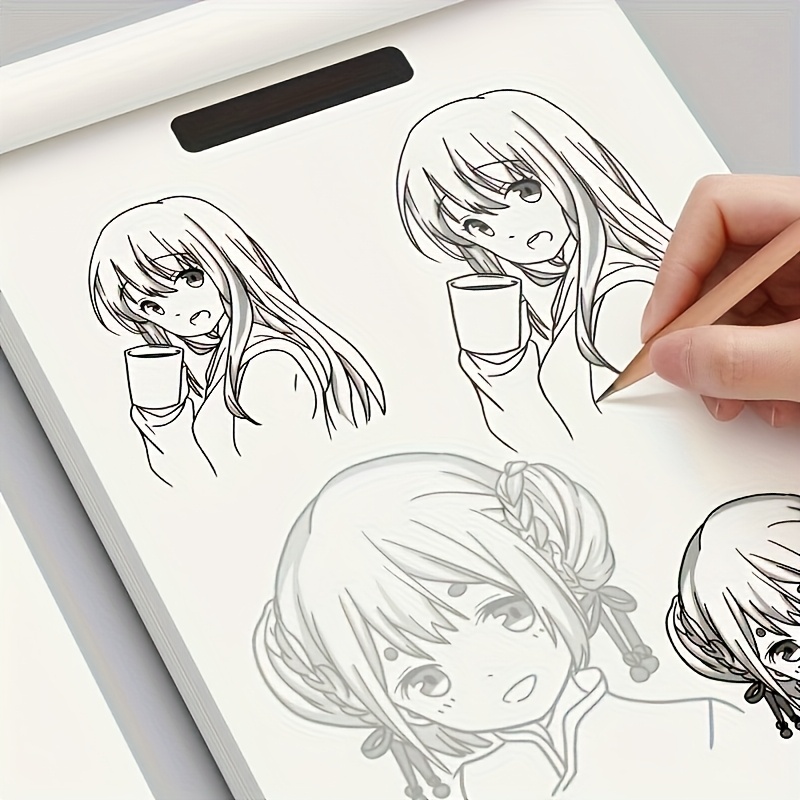 Anime Character Line Art Drawi - Photography Book ulasan dan harga