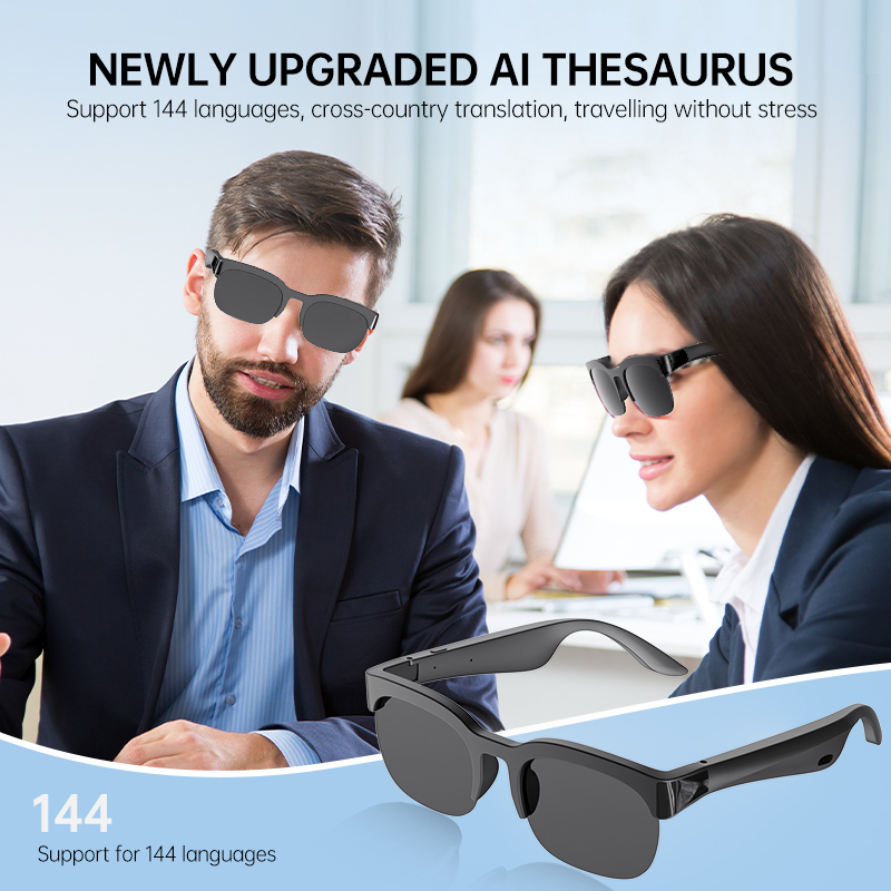 Smart Glasses Bone Conduction  - Photography Japanese ulasan dan harga